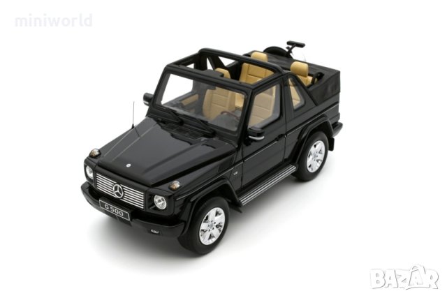 Mercedes-Benz G500 G-Klasse Cabrio 2007 - мащаб 1:18 на Ottomobile моделът е нов в кутия, снимка 6 - Колекции - 44490695