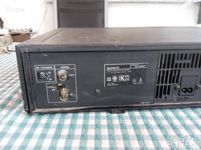SONY HI-FI Stereo SLV-E80VP записващо видео, снимка 9 - Плейъри, домашно кино, прожектори - 41829186