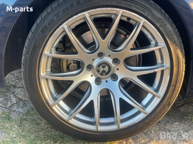 Оригинални джанти 19” 5x120 8.5J/9.5J ET30/35 с летни гуми, снимка 5 - Гуми и джанти - 53456414