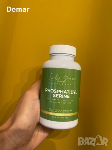 Lily Green Фосфатидилсерин 300 mg 90 вегански капсули, снимка 5 - Хранителни добавки - 41794759