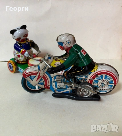 Стари ламаринени играчки, снимка 3 - Колекции - 53354006