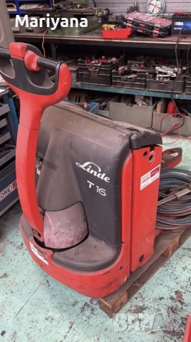  Електрокар / Електрическа палетна количка Linde - T16 