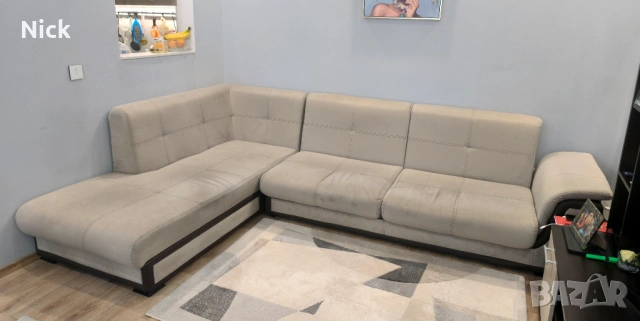 Ъглов диван серия комфорт