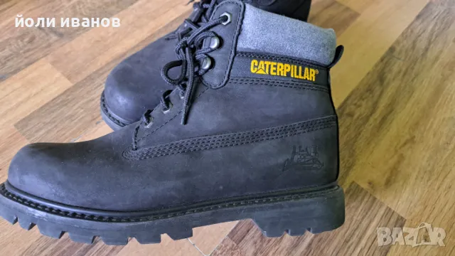 CATERPILAR-кожени шити обувки-42 номер, снимка 4 - Маратонки - 50305457
