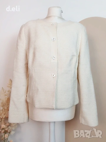 ESCADA Original Size L Вълна, Коприна. Луксозно сако