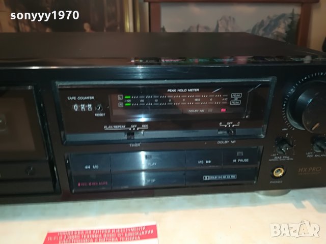 aiwa ad-f410z bias fine tuning hx-pro deck-внос germany 0603222027, снимка 5 - Декове - 36015894