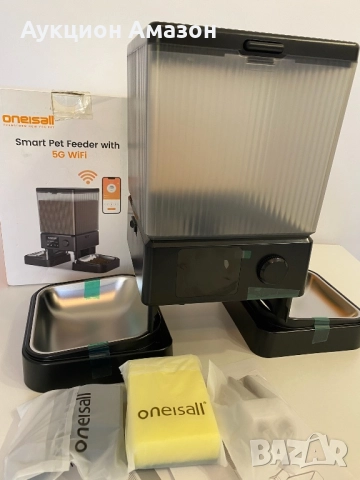 Безжична WI-FI 5g автоматична хранилка за котки и кучета, снимка 2 - За котки - 52596300