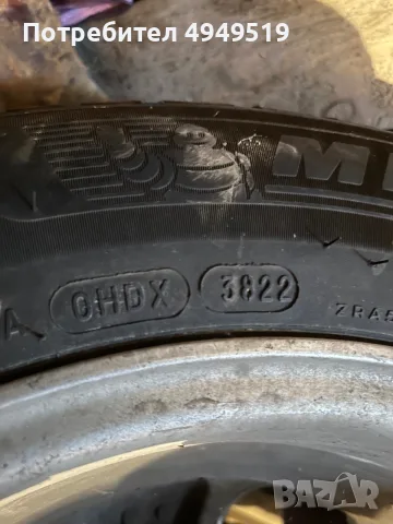 Лети джанти MOMO 15" 5х100 със зимни гуми Michelin Alpin 6 (за Голф 4, Ауди 3, снимка 9 - Гуми и джанти - 56081148