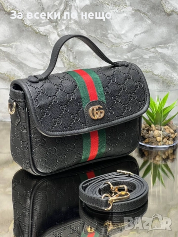 Gucci Дамска Чанта - Налични Различни Цветове Код SK368, снимка 5 - Чанти - 52853907