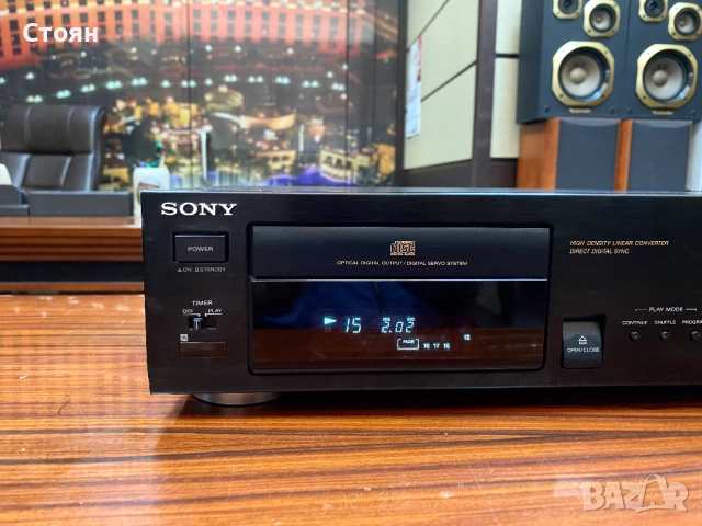 Висок клас CD плеър Sony, снимка 2 - Аудиосистеми - 51444515