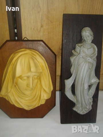 Икона-Декорация за окачване-Алабастър/Порцелан/Дърво-Нова, снимка 18 - Икони - 39729867