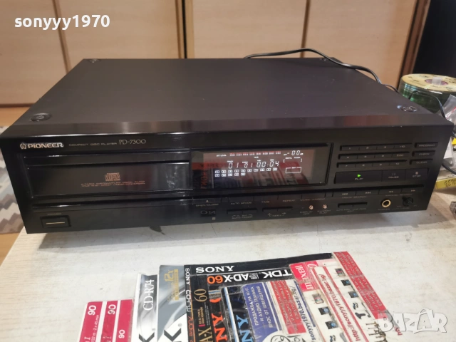 PIONEER PD-7300 CD PLAYER MADE IN JAPAN 1503261016, снимка 2 - CD дискове - 53844033