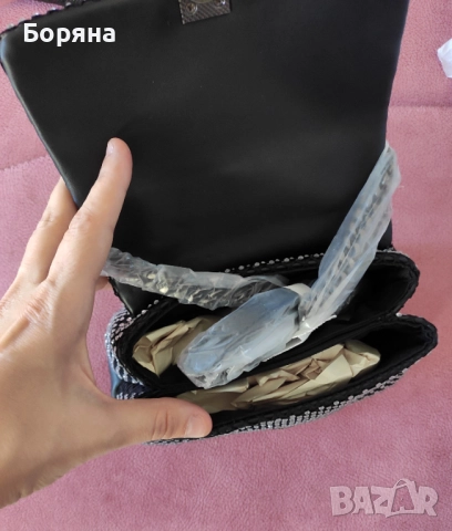 Aldo нова малка вечерна чанта , снимка 10 - Чанти - 52238254