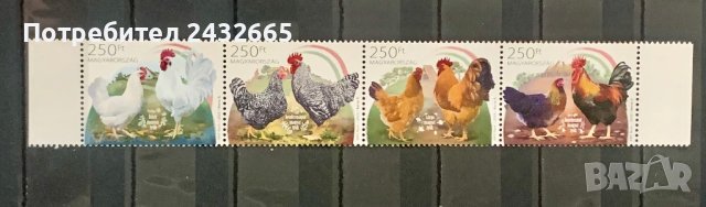 1733. Унгария 2023 ~ “ Фауна. Унгарски породи домашни птици II ”, **, MNH 
