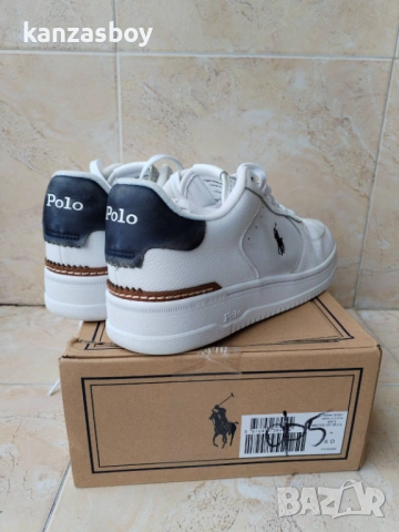 polo ralph lauren - мъжки кожени кецове 41, снимка 5 - Кецове - 53386257