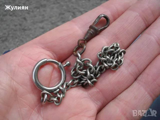 СТАР КЮСТЕК ЗА ДЖОБЕН ЧАСОВНИК, снимка 7 - Антикварни и старинни предмети - 49504428