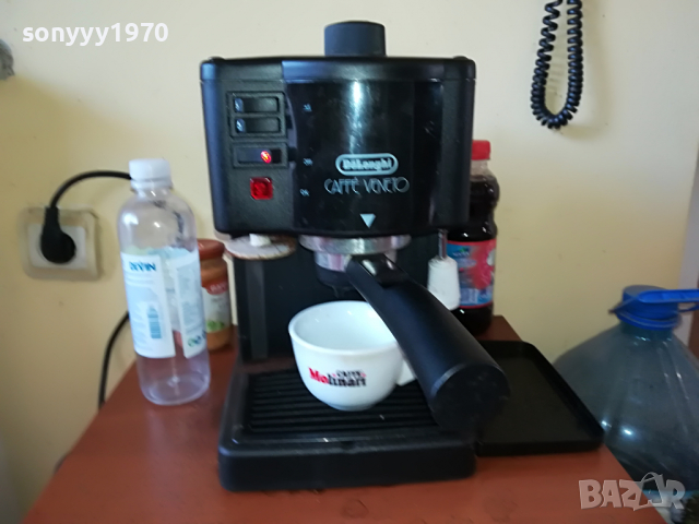 DELONGHI 15BAR SWISS-ITALY MADE 1803221726, снимка 5 - Кафемашини - 36151520