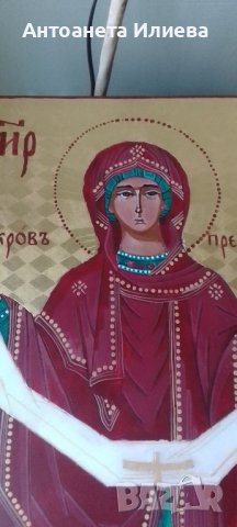 Икона Покров на Пресвета Богородица, снимка 3 - Икони - 44418682