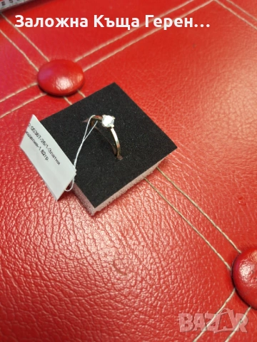 Златен пръстен 1.62гр 14к, снимка 3 - Пръстени - 53594108