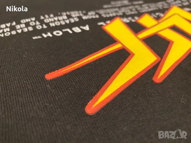 OFF-WHITE C/O VIRGIL ABLOH THUNDER тениска, размери: S, L и XL , снимка 12 - Тениски - 48355854