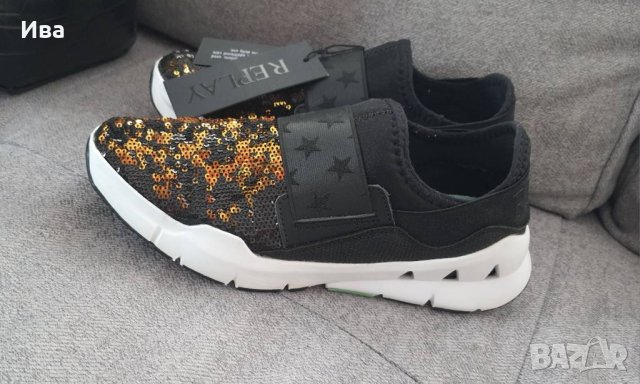 Маратонки с пайети REPLAY 38 номер, снимка 2 - Маратонки - 42742447