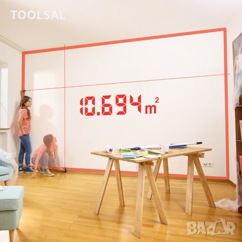 Ролетка Bosch лазерна 20 м, 3 мм/м, ZAMO, снимка 3 - Други инструменти - 33875947