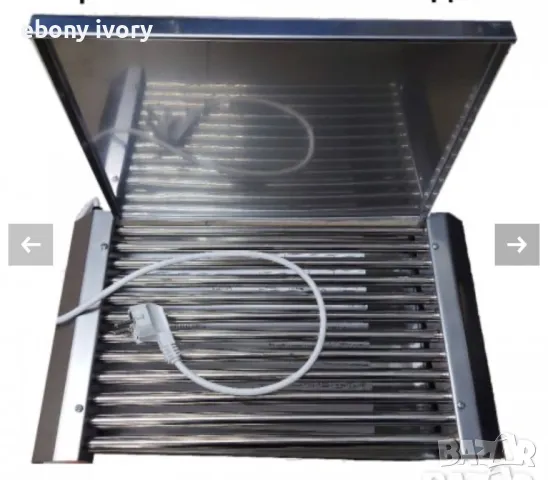 Българска електрическа скара Сантов 100% неръждаема стомана INOX