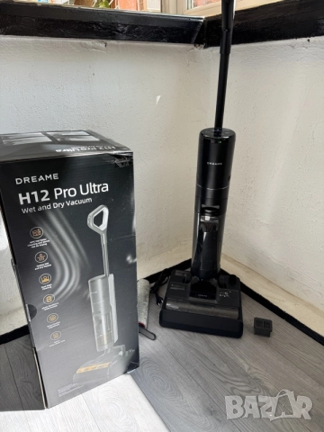 Dreame H12 Pro Ultra | Безжична Прахосмукачка и Моп | 16000 Pa | 60°C пране |Сухо и Мокро Почистване