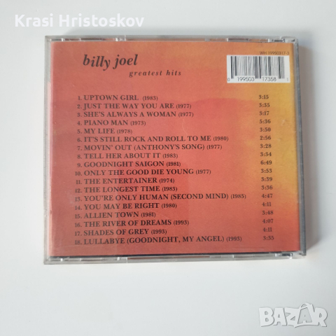 Billy Joel - Greatest Hits cd, снимка 3 - CD дискове - 44606439