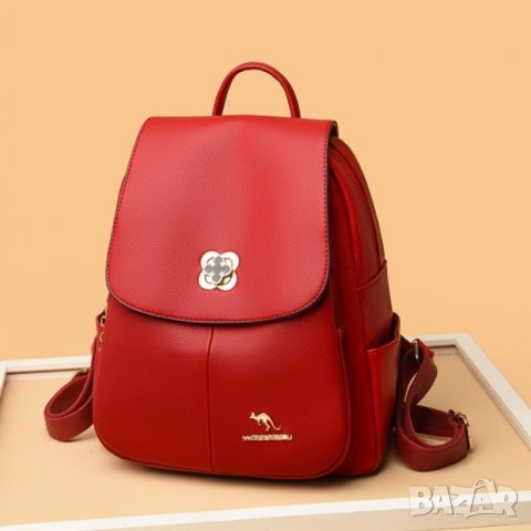 Дамска раница Maiqu Red, снимка 2 - Раници - 41479191