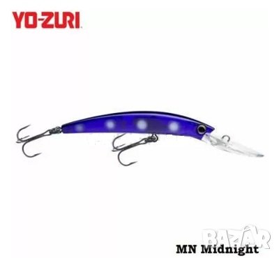 Воблер Yo-Zuri Crystal Minnow Deep Diver 110mm. R1206 , снимка 4 - Такъми - 42663452