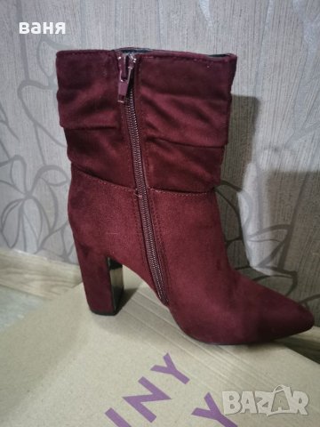Елегантни боти Jenny Fairy бордо 