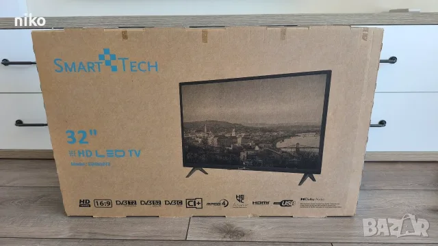 Smart Tech 32HN10T2 HD LED телевизор, 32", неработещ, снимка 6 - Телевизори - 55980505