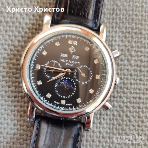 Мъжки луксозен часовник PATEK PHILIPPE The Patek Perpetual Calendar Chronograph reference 3970, снимка 1 - Мъжки - 36899292