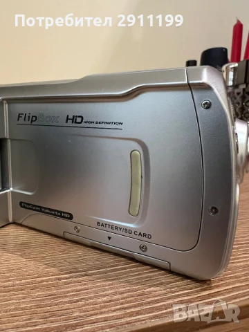 Видеокамера Flip Box HD 8GB, снимка 6 - Камери - 50762558