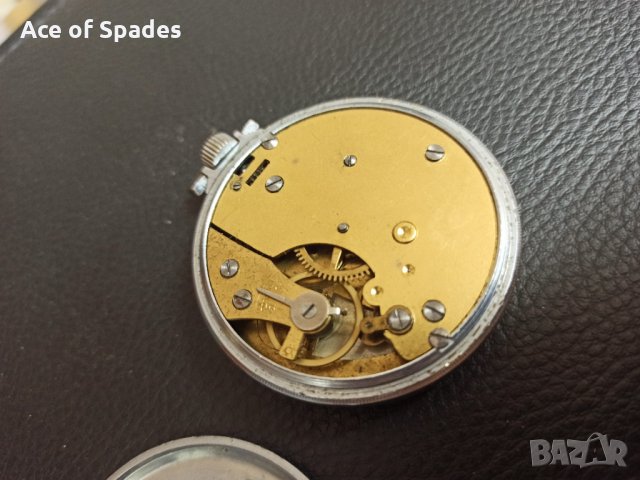 Стар Немски Джобен Часовник ANCRE FOREIGN Работеш, снимка 6 - Колекции - 33839624