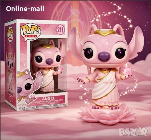 Funko Pop фигурка Стич Angel – Lilo & Stitch – Лимитирана серия