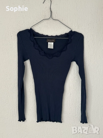 Дамска копринена блуза с дантела Rosemunde