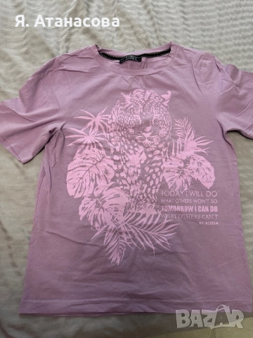 Тениска - Alessa - Нова - S размер, снимка 4 - Тениски - 52588157