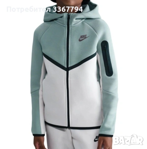 оригинален детски комплект Nike Tech Fleece , снимка 2 - Детски комплекти - 53518024