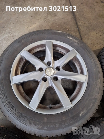 Hyundai/Kia джанти 17 цола със зимни гуми, снимка 5 - Гуми и джанти - 52558678