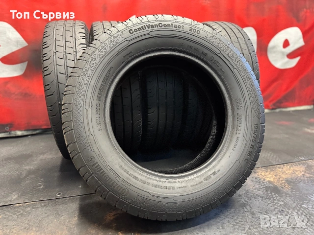 195 75 16C, Летни гуми за бус, Continental ContiVanContact200, 4 броя, снимка 5 - Гуми и джанти - 53689975