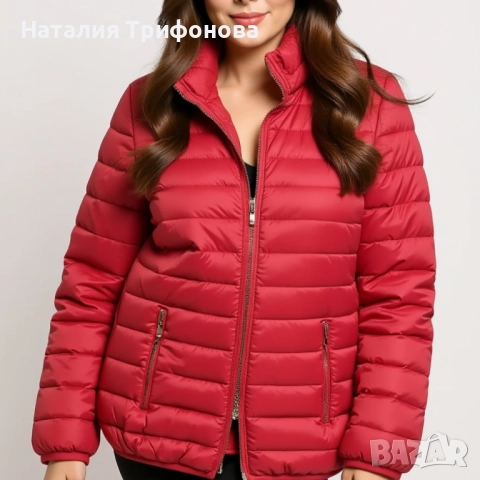 Топло капитонирано яке  BENETHON, снимка 2 - Якета - 51956064