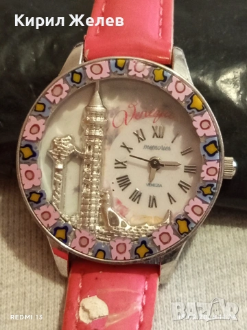 Фешън модел дамски часовник Venezia memories сладък много красив 27455, снимка 3 - Дамски - 53482159