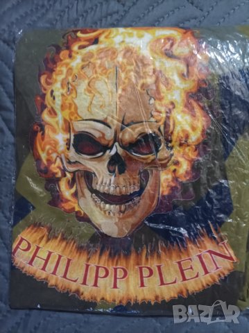 "Philipp Plein"  мъжки потник  3 - 4 XL  голям размер , снимка 2 - Тениски - 41416132