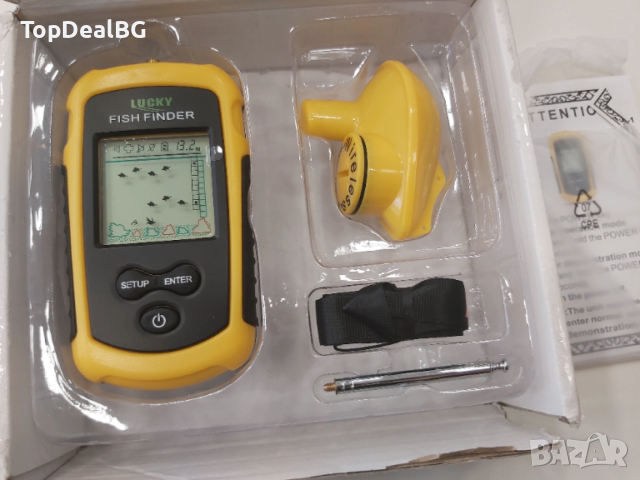 Sonar Depth Ocean River Wireless Fish Finder FFW1108-1