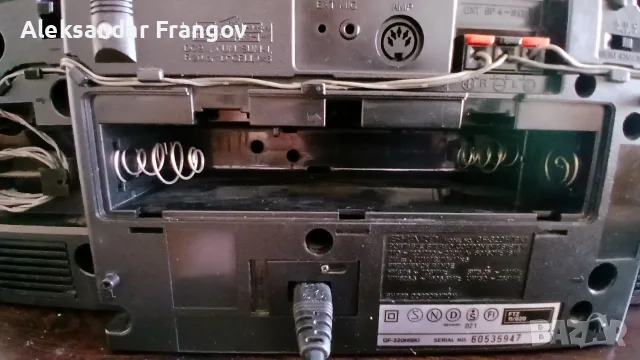 SHARP GF 320 H радиокасетофон, снимка 8 - Радиокасетофони, транзистори - 55825612