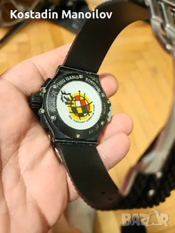 hublot big bang feneva fc barselona mehanicq raboti mnogo toshno  vsishko po nego si raboti super , снимка 6 - Мъжки - 48554211