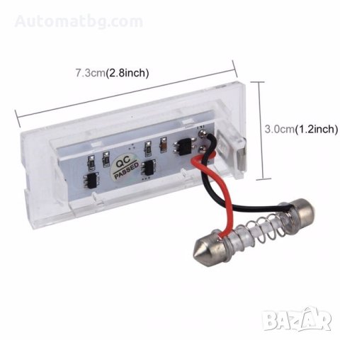 Диодни плафони Automat, Осветление за номер, BMW E53, X3, X5 , снимка 3 - Аксесоари и консумативи - 34112680