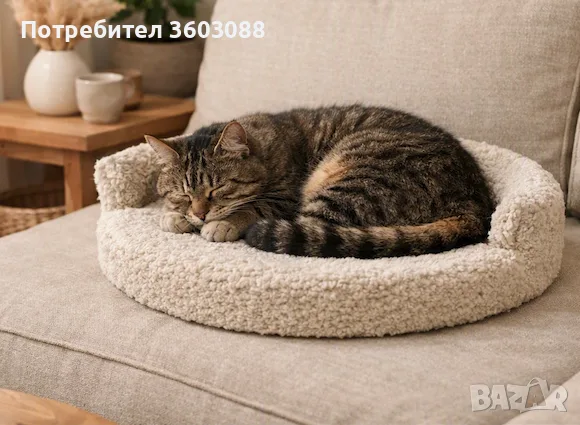 Премиум - стилно, меко и удобно - Ложа за Котка